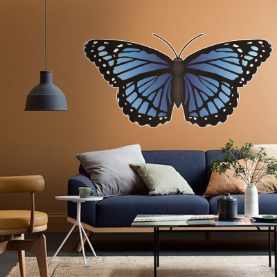 Πεταλούδα, Ζώα, Αυτοκόλλητα τοίχου, 80 x 40 εκ. (39622)