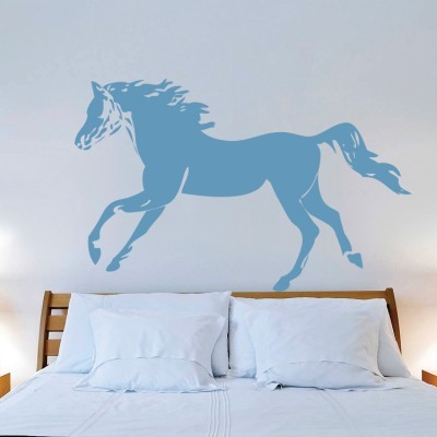 Άλογο ιππασίας Ζώα Αυτοκόλλητα τοίχου 31 x 50 cm (2913)