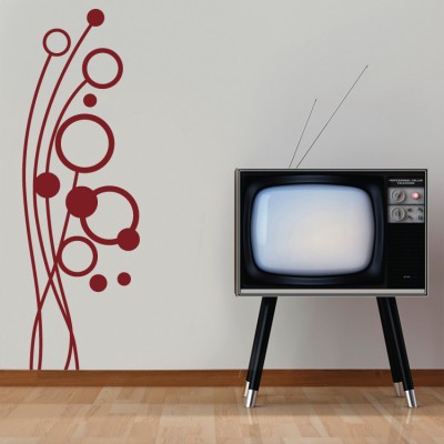 Houseart - ΣΗΜΑΝΤΙΚΟ: Σε περίπτωση διαφοράς τιμής από το κατάστημα ισχύει παντα και μόνο η τιμή του καταστήματος Περίγραμμα λουλουδιών, Διάφορα, Αυτοκόλλητα τοίχου, 37