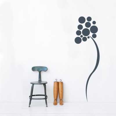 Houseart - ΣΗΜΑΝΤΙΚΟ: Σε περίπτωση διαφοράς τιμής από το κατάστημα ισχύει παντα και μόνο η τιμή του καταστήματος Λουλούδι από κύκλους, Διάφορα, Αυτοκόλλητα τοίχου, 14 x