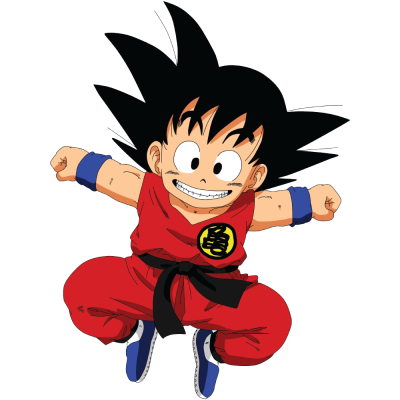 Little Goku – Dragon Ball Anime Αυτοκόλλητα τοίχου 40 x 53 εκ. (48344)