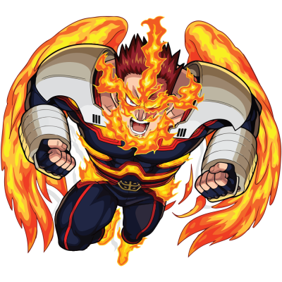 Endeavor – My Hero Academia, Anime, Αυτοκόλλητα τοίχου, 60 x 53 εκ. (48494)