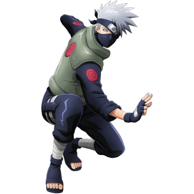 Ninja voltage kakashi – Naruto, Anime, Αυτοκόλλητα τοίχου, 25 x 43 εκ.