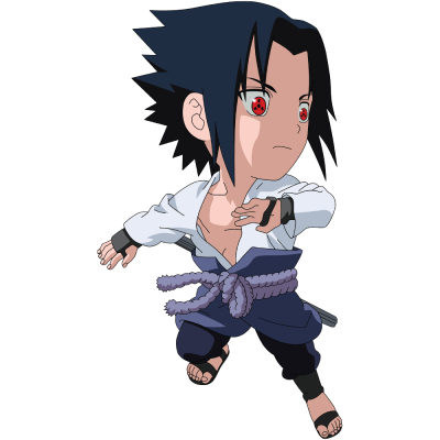 Kid Sasuke Uchiha – Naruto, Anime, Αυτοκόλλητα τοίχου, 35 x 62 εκ. (48501)