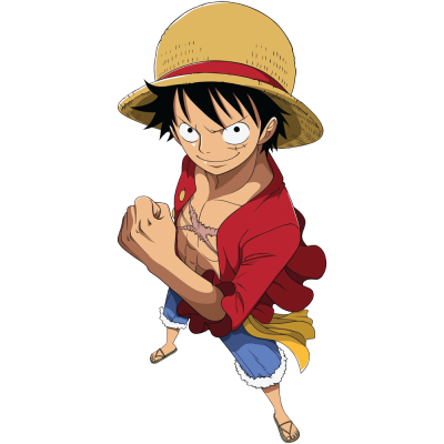 Houseart Monkey D. Luffy - One Piece, Anime, Αυτοκόλλητα τοίχου, 30 x 65 εκ.