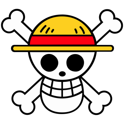 Sombrero de paja - One Piece, Anime, Αυτοκόλλητα τοίχου