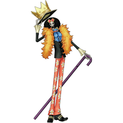 Brook hat – One Piece, Anime, Αυτοκόλλητα τοίχου, 32 x 64 εκ.