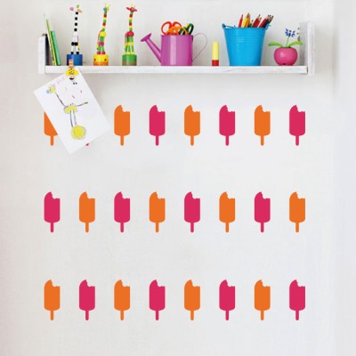 Houseart Παγωτό ξυλάκι, Παιδικά, Mini Pack αυτοκόλλητα, 61x31cm