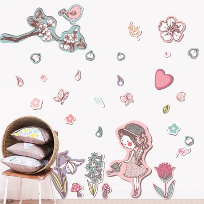 Houseart Άνοιξη, Παιδικά, Mini Pack αυτοκόλλητα, 91x76 cm