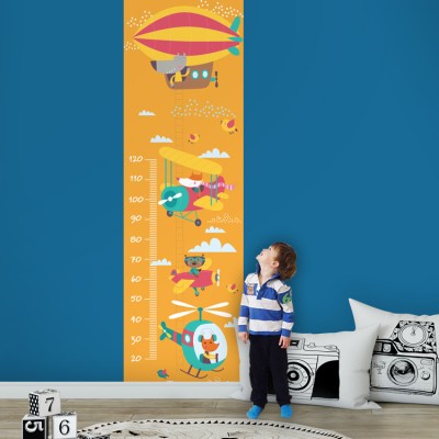 Στον αέρα..., Αναστημόμετρα, Αυτοκόλλητα τοίχου, 60x200