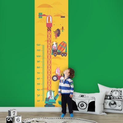 Houseart O Μάστορας, Αναστημόμετρα, Αυτοκόλλητα τοίχου, 60x200cm