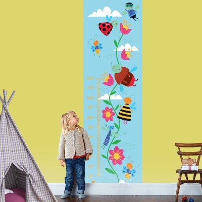 Διακόσμηση παιδικού δωματίου House Art - ΣΗΜΑΝΤΙΚΟ: Σε περίπτωση διαφοράς τιμής από το κατάστημα ισχύει παντα και μόνο η τιμή του καταστήματος Η Μέλισσα, Αναστημόμετρα, Αυτοκόλλητα τοίχου, 60x200cm