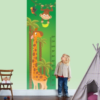 Houseart Monkey, Αναστημόμετρα, Αυτοκόλλητα τοίχου, 60x200cm