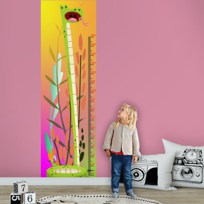 Διακόσμηση παιδικού δωματίου House Art - ΣΗΜΑΝΤΙΚΟ: Σε περίπτωση διαφοράς τιμής από το κατάστημα ισχύει παντα και μόνο η τιμή του καταστήματος Φιδάκι όρθιο, Αναστημόμετρα, Αυτοκόλλητα τοίχου, 60x200