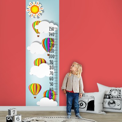 Houseart - ΣΗΜΑΝΤΙΚΟ: Σε περίπτωση διαφοράς τιμής από το κατάστημα ισχύει παντα και μόνο η τιμή του καταστήματος Αερόστατο, Αναστημόμετρα, Αυτοκόλλητα τοίχου, 60x200cm