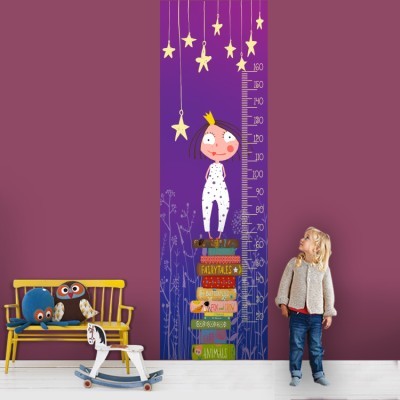 Διακόσμηση παιδικού δωματίου House Art - ΣΗΜΑΝΤΙΚΟ: Σε περίπτωση διαφοράς τιμής από το κατάστημα ισχύει παντα και μόνο η τιμή του καταστήματος Νεράιδα των βιβλίων, Αναστημόμετρα, Αυτοκόλλητα τοίχου,