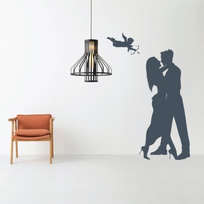 Ερωτευμένο Ζευγάρι, Φιγούρες, Αυτοκόλλητα τοίχου, 60 x 80 εκ.