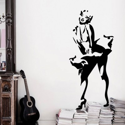 Marilyn Φιγούρες Αυτοκόλλητα τοίχου 81 x 38 cm (20532)