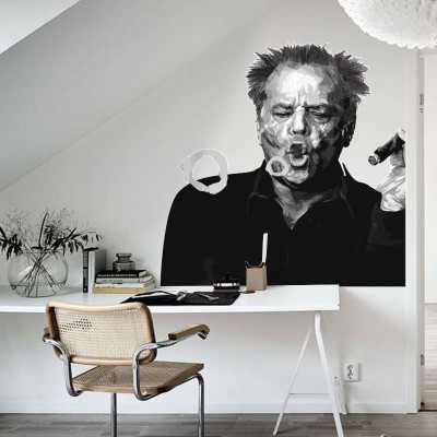 Houseart Τζακ Νίκολσον, Φιγούρες, Αυτοκόλλητα τοίχου, 70 x 70 εκ.