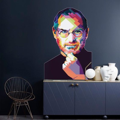 Steve Jobs-2 Φιγούρες Αυτοκόλλητα τοίχου 90 x 60 cm (40039)