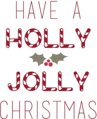 Houseart Jolly Christmas, Χριστουγεννιάτικα, Αυτοκόλλητα βιτρίνας, 60 x 74 εκ.