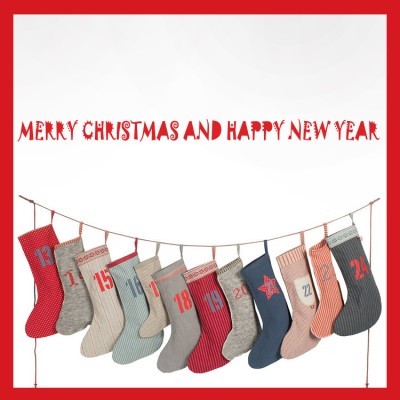 Merry Christmas Happy Wishes, Χριστουγεννιάτικα, Αυτοκό