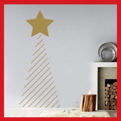 Houseart - ΣΗΜΑΝΤΙΚΟ: Σε περίπτωση διαφοράς τιμής από το κατάστημα ισχύει παντα και μόνο η τιμή του καταστήματος Χριστουγεννιάτικο Δέντρο πλάγια ρίγα, Χριστουγεννιάτικα