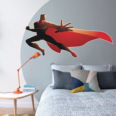 Superman-2, Κόμικς, Αυτοκόλλητα τοίχου, 100 x 50 εκ.