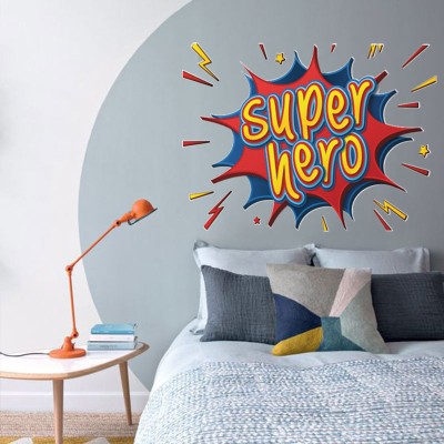 Super hero, Κόμικς, Αυτοκόλλητα τοίχου, 100 x 75 εκ. (39917)