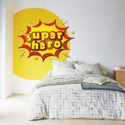 Super hero boom Κόμικς Αυτοκόλλητα τοίχου 75 x 100 cm (39919)