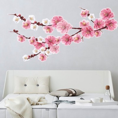 Αμυγδαλιά, Δέντρα – Λουλούδια, Αυτοκόλλητα τοίχου, 80 x 40 εκ. (39273)