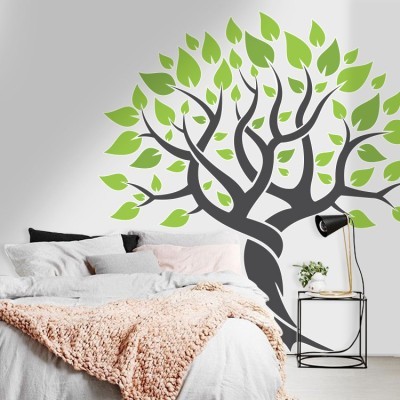 Δέντρο της Ζωής Δέντρα – Λουλούδια Αυτοκόλλητα τοίχου 103 x 100 cm (39140)
