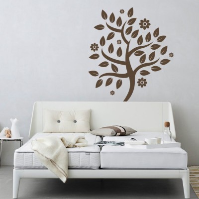 Φυλλοβόλο δέντρο Δέντρα – Λουλούδια Αυτοκόλλητα τοίχου 60 x 50 cm (2815)