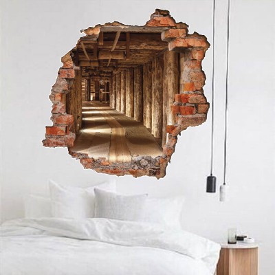 Houseart - ΣΗΜΑΝΤΙΚΟ: Σε περίπτωση διαφοράς τιμής από το κατάστημα ισχύει παντα και μόνο η τιμή του καταστήματος Πέτρινο μονοπάτι, 3D - Τρισδιάστατα, Αυτοκόλλητα τοίχου