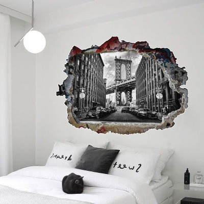 Στην Αμερική, 3D - Τρισδιάστατα, Αυτοκόλλητα τοίχου, 80