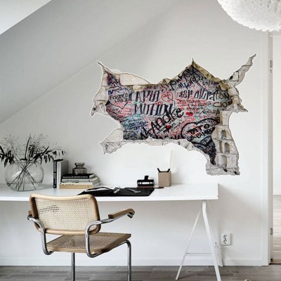 Συλλογή από γκράφιτι, 3D - Τρισδιάστατα, Αυτοκόλλητα το