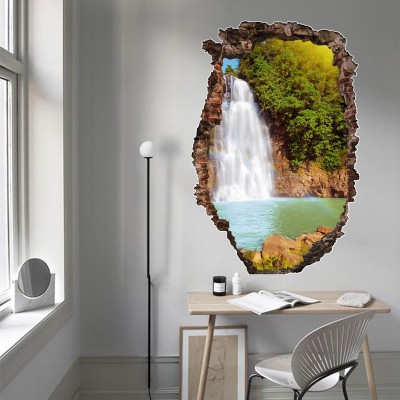 Καταρράκτης-2, 3D - Τρισδιάστατα, Αυτοκόλλητα τοίχου, 7