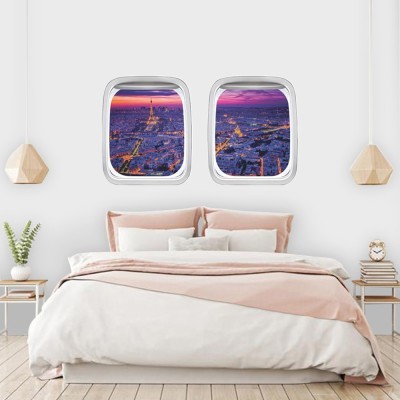 Διακόσμηση παιδικού δωματίου House Art - ΣΗΜΑΝΤΙΚΟ: Σε περίπτωση διαφοράς τιμής από το κατάστημα ισχύει παντα και μόνο η τιμή του καταστήματος Παρίσι από ψηλά, 3D - Τρισδιάστατα, Αυτοκόλλητα τοίχου,