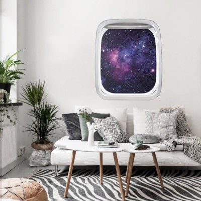 Γαλαξίας, 3D – Τρισδιάστατα, Αυτοκόλλητα τοίχου, 60 x 73 εκ. (49119)