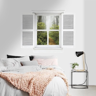 Μονοπάτι στη φύση, 3D - Τρισδιάστατα, Αυτοκόλλητα τοίχο