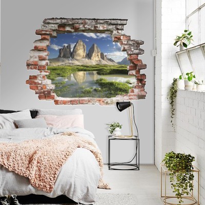 Διακόσμηση παιδικού δωματίου House Art - ΣΗΜΑΝΤΙΚΟ: Σε περίπτωση διαφοράς τιμής από το κατάστημα ισχύει παντα και μόνο η τιμή του καταστήματος Ρυάκι στο Βουνό, 3D - Τρισδιάστατα, Αυτοκόλλητα τοίχου,