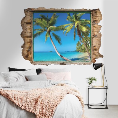 Φοίνικες, 3D - Τρισδιάστατα, Αυτοκόλλητα τοίχου, 60 x 4