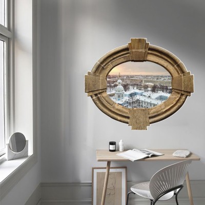 Μονή στην Αγία Πετρούπολη, 3D - Τρισδιάστατα, Αυτοκόλλη