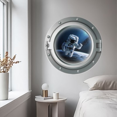 Διακόσμηση παιδικού δωματίου House Art - ΣΗΜΑΝΤΙΚΟ: Σε περίπτωση διαφοράς τιμής από το κατάστημα ισχύει παντα και μόνο η τιμή του καταστήματος Αστροναύτης στο Διάστημα, 3D - Τρισδιάστατα, Αυτοκόλλητ