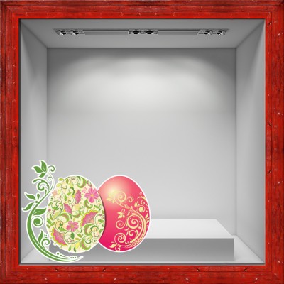 Houseart - ΣΗΜΑΝΤΙΚΟ: Σε περίπτωση διαφοράς τιμής από το κατάστημα ισχύει παντα και μόνο η τιμή του καταστήματος Πασχαλινά Αυγά με Χρωματιστά Λουλούδια, Πασχαλινά, Αυτο