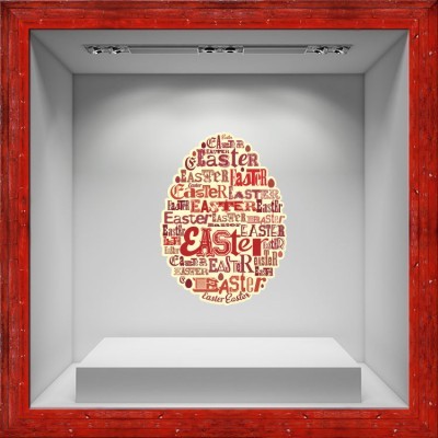 Διακόσμηση παιδικού δωματίου House Art - ΣΗΜΑΝΤΙΚΟ: Σε περίπτωση διαφοράς τιμής από το κατάστημα ισχύει παντα και μόνο η τιμή του καταστήματος Πάσχα, Πασχαλινά, Αυτοκόλλητα βιτρίνας, 55 x 76 εκ.