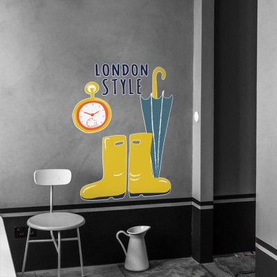 London style, Πόλεις, Αυτοκόλλητα τοίχου, 75 x 100 εκ. (39768)