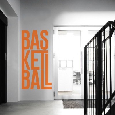 Basketball Σπορ Αυτοκόλλητα τοίχου 100 x 50 cm (39737)