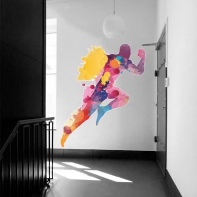 Art runner, Σπορ, Αυτοκόλλητα τοίχου, 75 x 100 εκ. (39722)