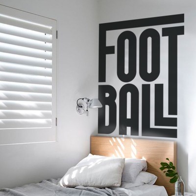 Football Σπορ Αυτοκόλλητα τοίχου 100 x 75 cm (39733)